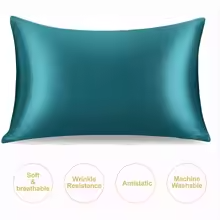 JuwenSilk silky stain pillowcase silky pillowcase natural silk pillowcase mulberry silk pillow case standard queen k